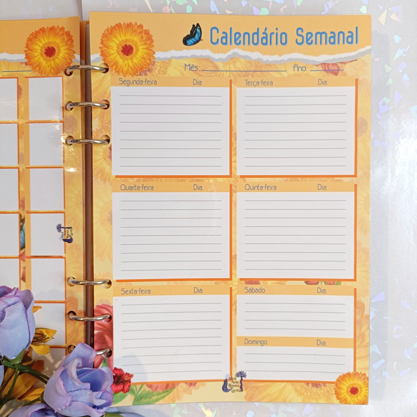 Agenda Eterna - Amarela