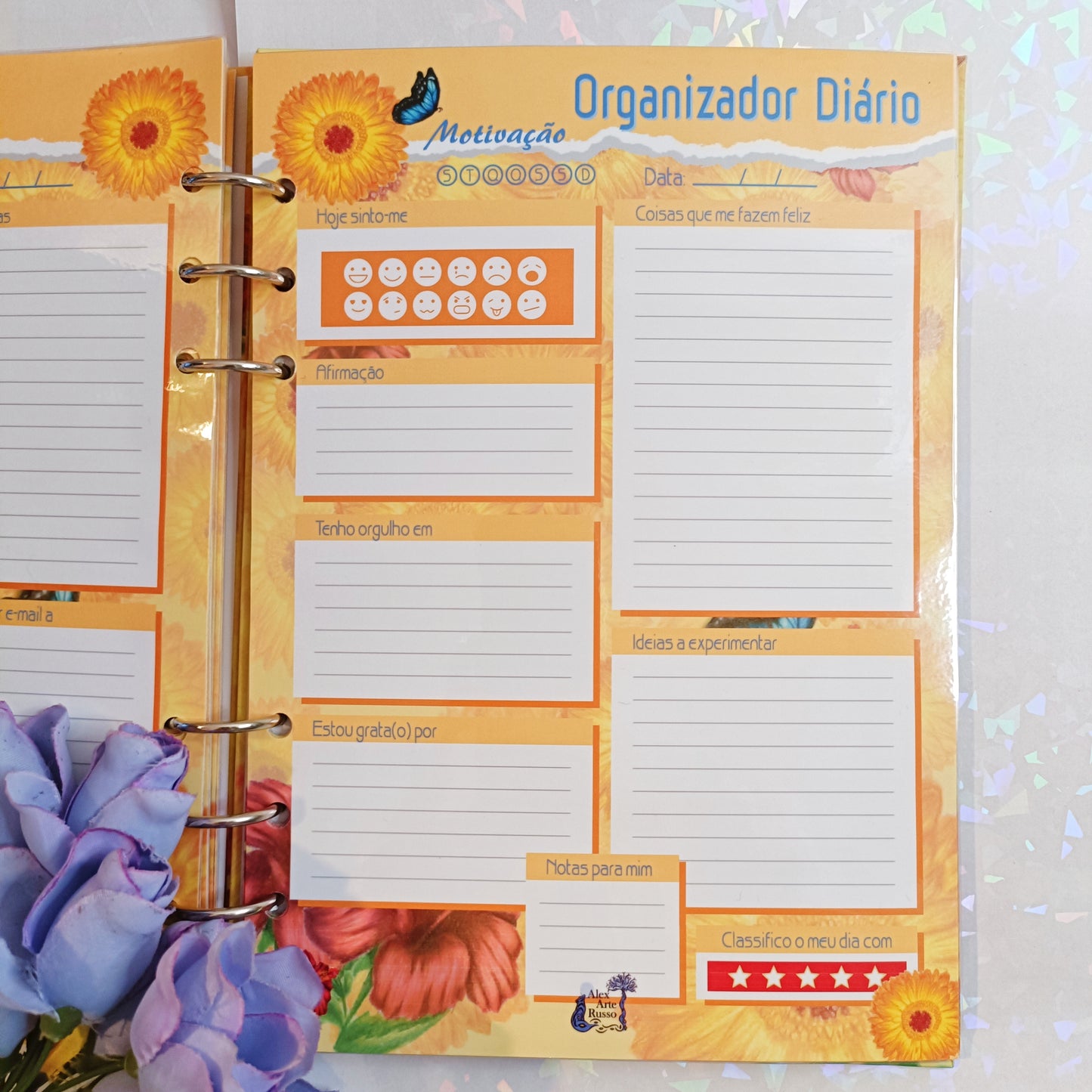 Agenda Eterna - Amarela