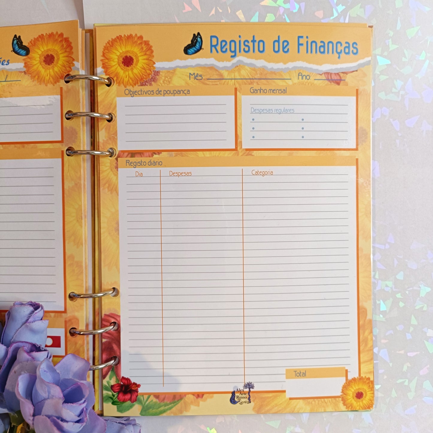 Agenda Eterna - Amarela