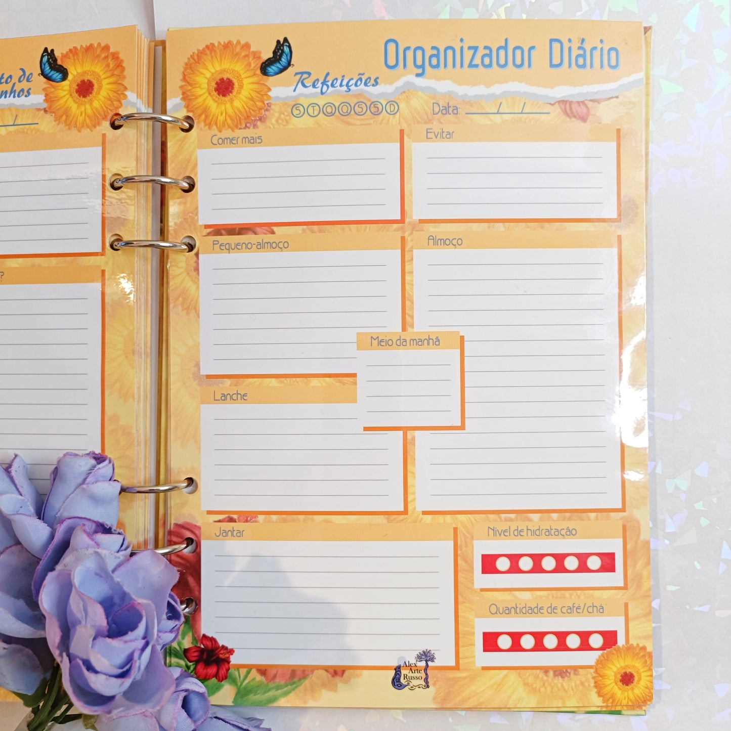 Agenda Eterna - Amarela