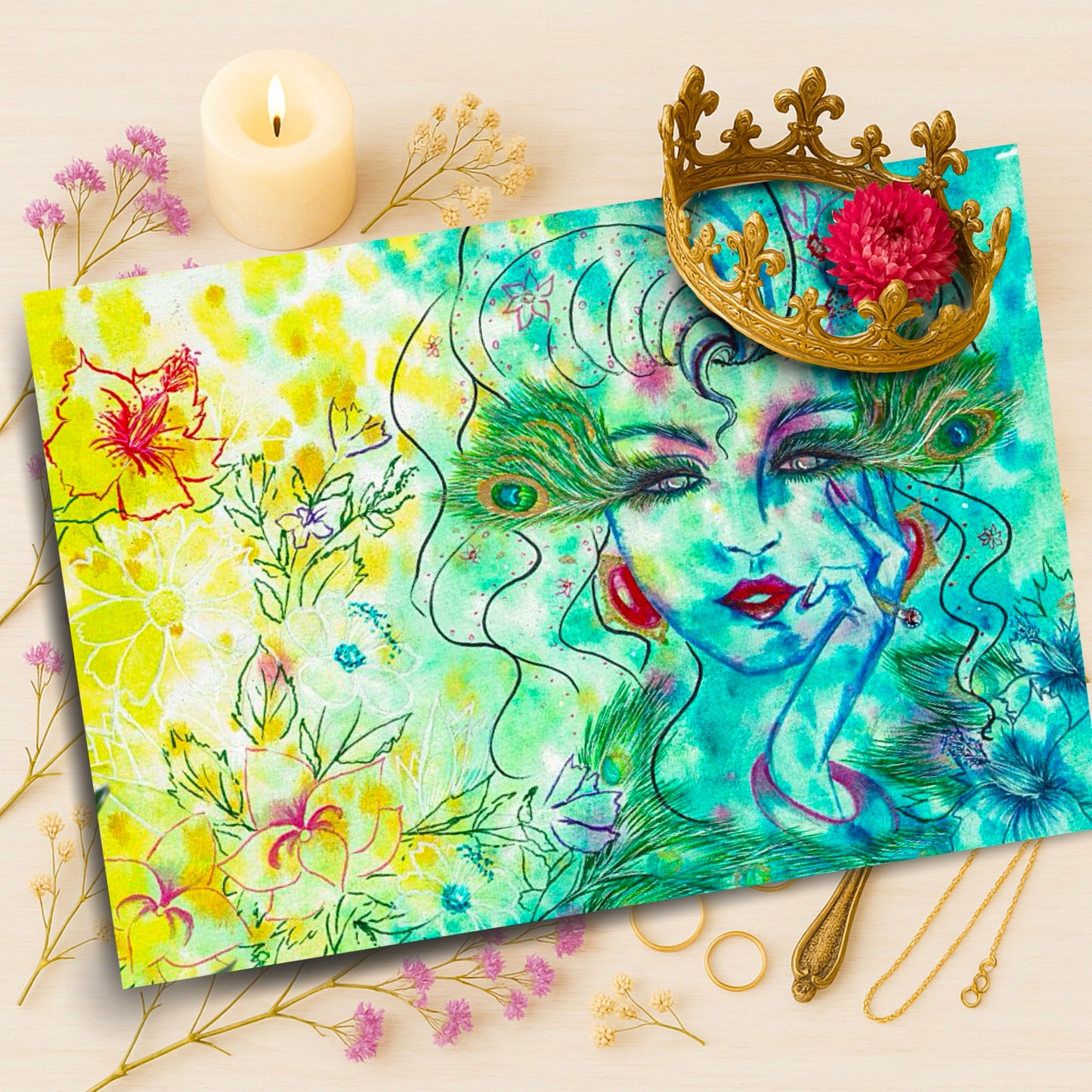 Art Print | Fantasia floral