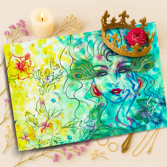 Art Print | Fantasia floral