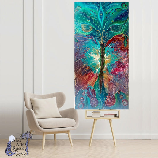 Olhar misterioso- pintura original