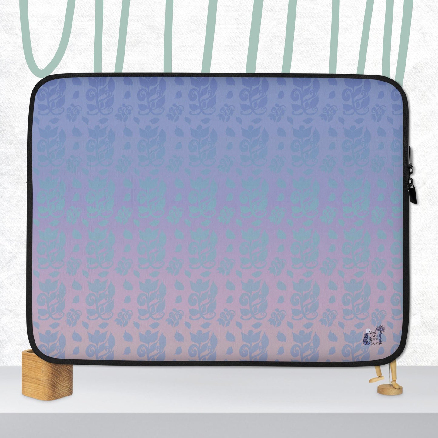 Notebook Cover | Violet Pattern