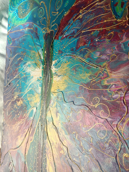 Olhar misterioso- pintura original