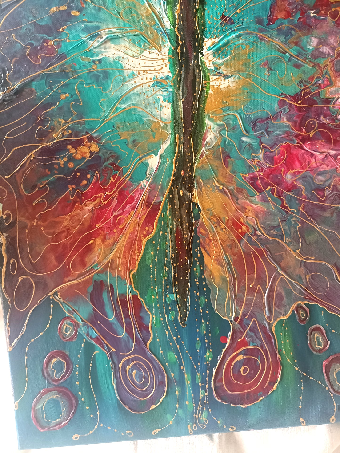 Olhar misterioso- pintura original