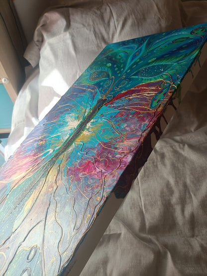 Olhar misterioso- pintura original